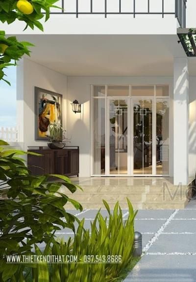 Thiết kế nội thất biệt thự gỗ óc chó hiện đại cao cấp tại VinHomes Thăng Long - Anh Nam